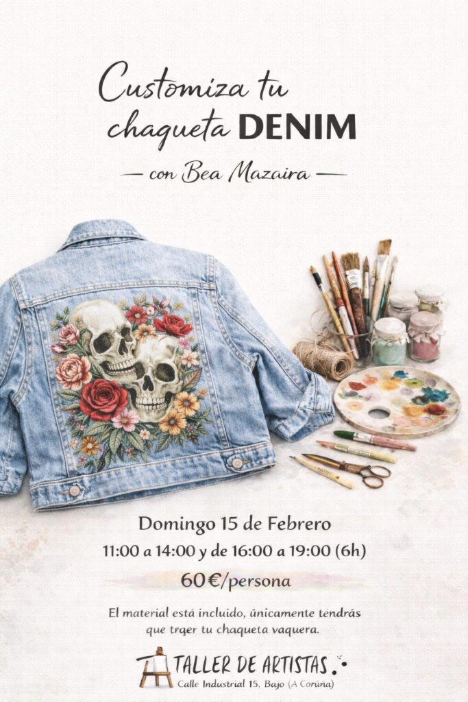 Taller chaqueta Denim